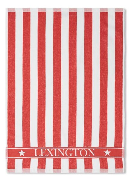 Ręcznik kuchenny Lexington Icons Striped Red/White