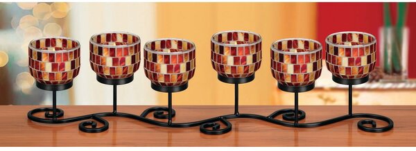 Metalowy świecznik na świeczkę typu tealight – Deco Pleasure