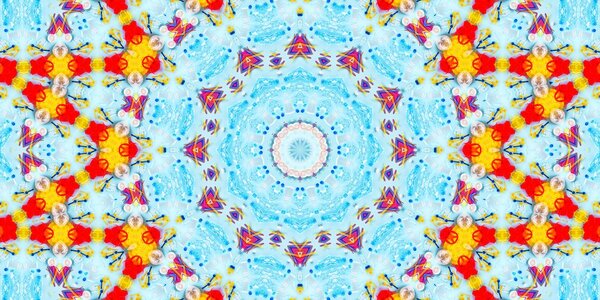 Obraz ciekawa Mandala