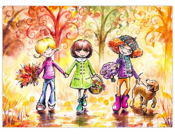 Obraz - Przyjaźń (70x50 cm)