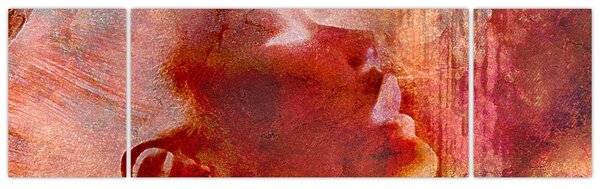 Obraz - Profil twarzy kobiety (170x50 cm)