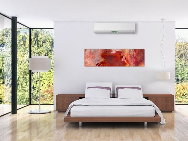 Obraz - Profil twarzy kobiety (170x50 cm)