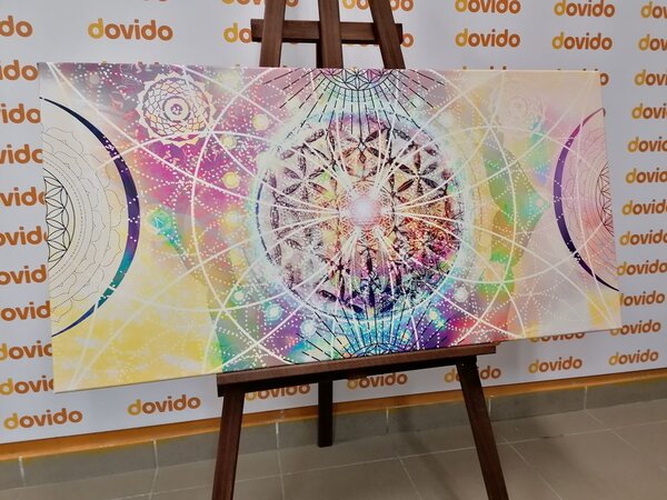 Obraz Mandala w ciekawej wersji