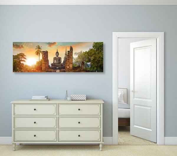 Obraz posąg Buddy w Parku Sukhothai