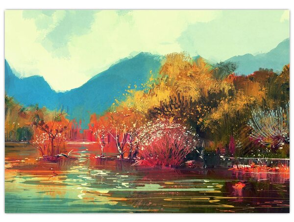 Obraz - Kolory jesieni (70x50 cm)