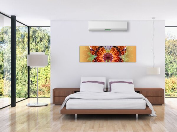 Obraz - Etno motyl (170x50 cm)