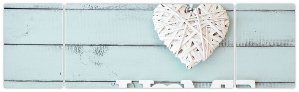 Obraz - I love home (170x50 cm)