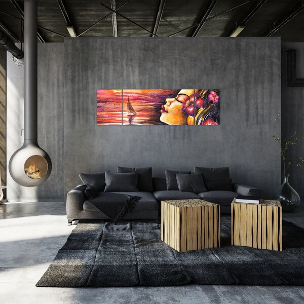 Obraz - Wspomnienia lata (170x50 cm)