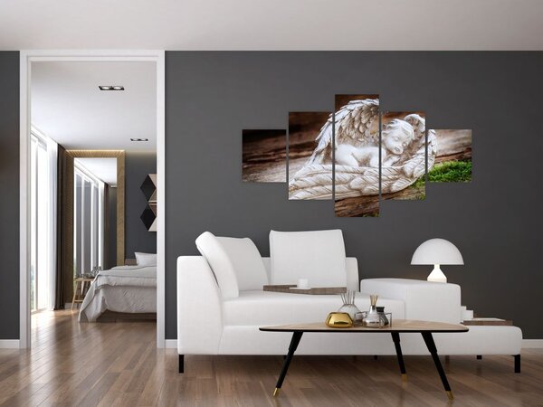 Obraz - Śpiący anioł (125x70 cm)