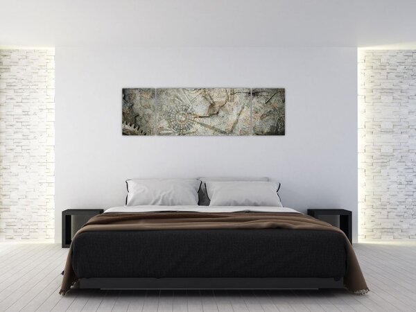 Obraz - Upływ czasu (170x50 cm)