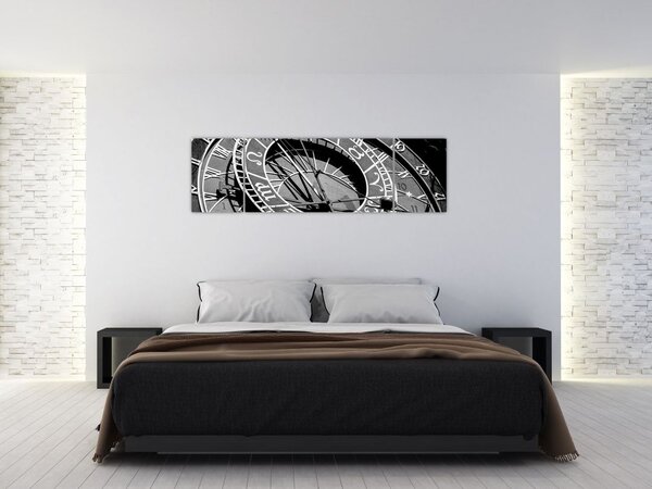Obraz - Zegar astronomiczny, Praga, Czechy (170x50 cm)