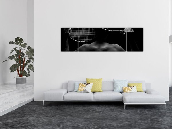 Obraz - Tenisista (170x50 cm)