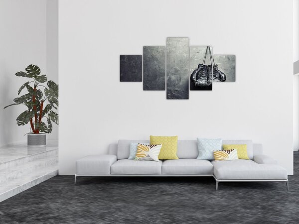 Obraz rękawic bokserskich (125x70 cm)