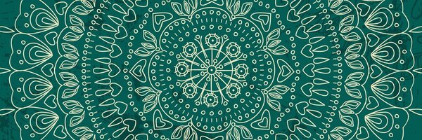 Obraz ręcznie rysowana Mandala