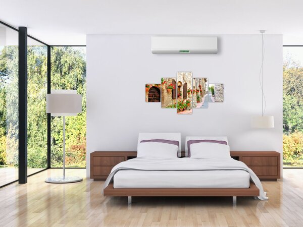 Obraz - Malownicza włoska aleja (125x70 cm)