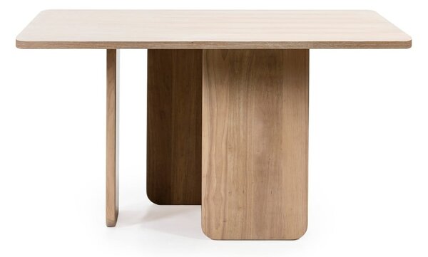 Stół do jadalni w dekorze drewna jesionowego Teulat Arq, 137x137 cm