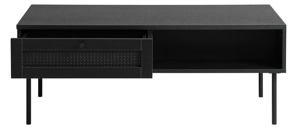 Czarny stolik 60x110 cm Pensacola – Unique Furniture