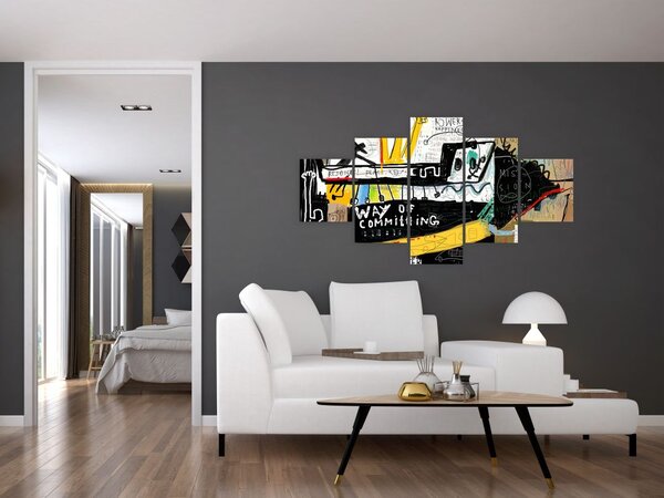 Obraz - Graffiti (125x70 cm)
