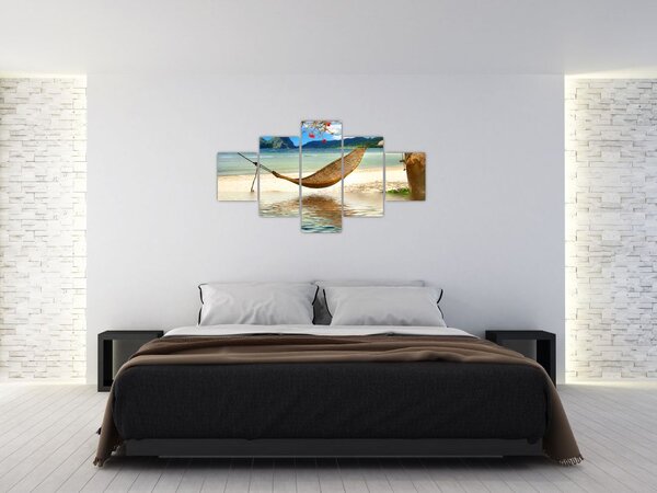 Obraz - Relaks na plaży (125x70 cm)