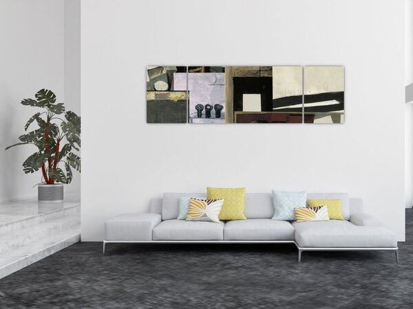Obraz - Kubizm (170x50 cm)