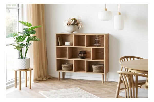 Biała lampa wisząca ze szklanym kloszem ø 30 cm Argalo – House Nordic