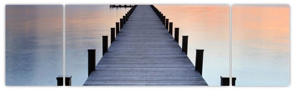 Obraz - Molo nad jeziorem Starnberger, Bavaria, Germany (170x50 cm)