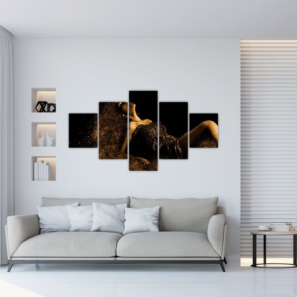 Obraz - Kobieta ze złota (125x70 cm)