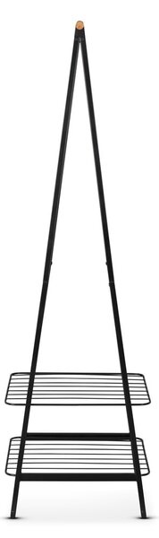 Czarny stalowy stojak na ubrania Linn – Brabantia