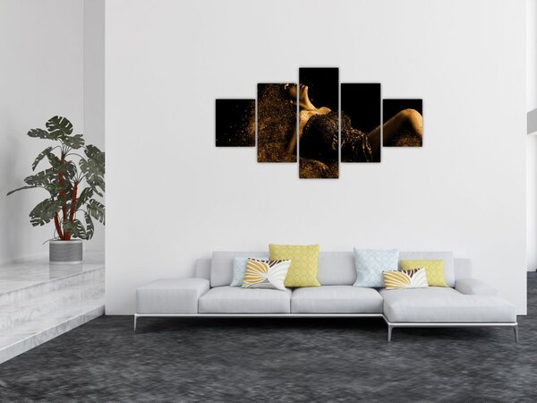 Obraz - Kobieta ze złota (125x70 cm)