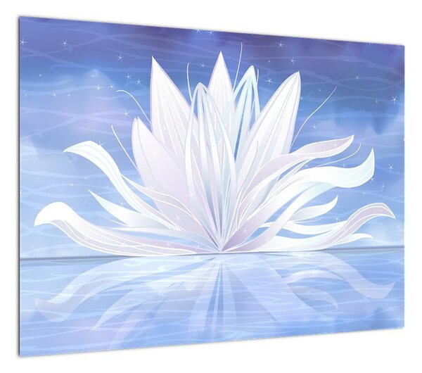 Obraz - Kwiat lotosu (70x50 cm)