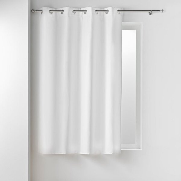 Biała zasłona termiczna z mikrowłókna 135x180 cm Micropolar – douceur d'intérieur