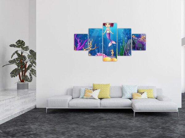 Obraz - Wróżka wody (125x70 cm)