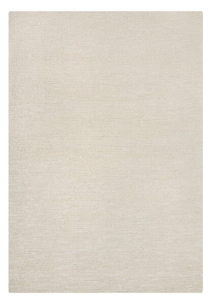 Wełniany dywan tkany ręcznie w kolorze kości słoniowej 160x230 cm Harris Boucle – Flair Rugs