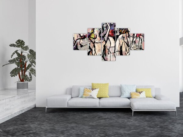 Obraz - Jazzowa noc (125x70 cm)