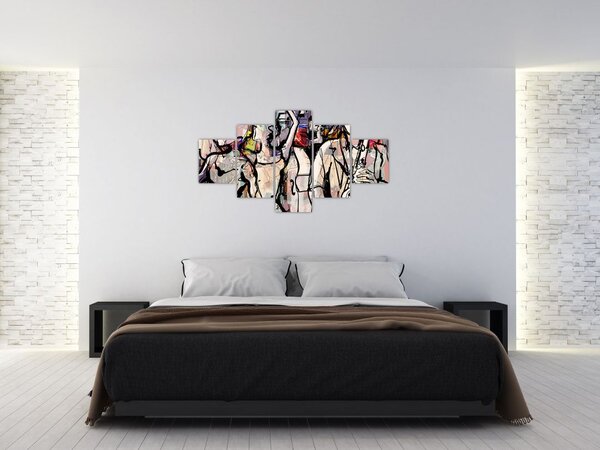 Obraz - Jazzowa noc (125x70 cm)