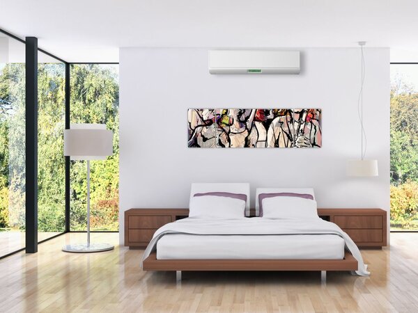 Obraz - Jazzowa noc (170x50 cm)