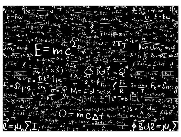 Obraz - Matematyka (70x50 cm)