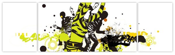 Obraz - Street dance (170x50 cm)