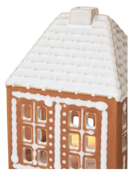 Ceramiczny świecznik na świeczkę typu tealight Gingerbread Lighthouse – Kähler Design