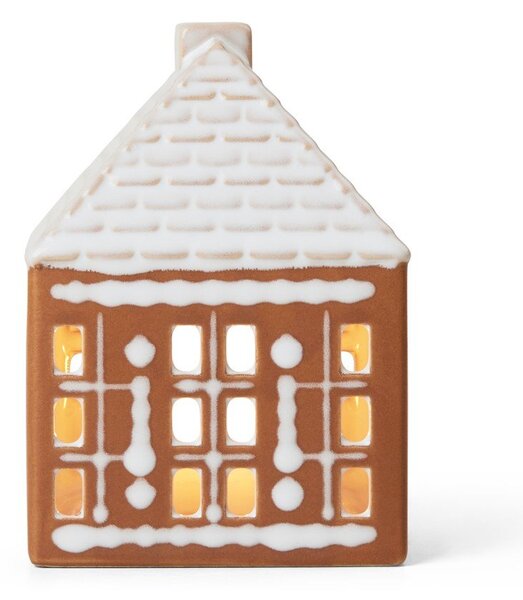 Ceramiczny świecznik na świeczkę typu tealight Gingerbread Lighthouse – Kähler Design