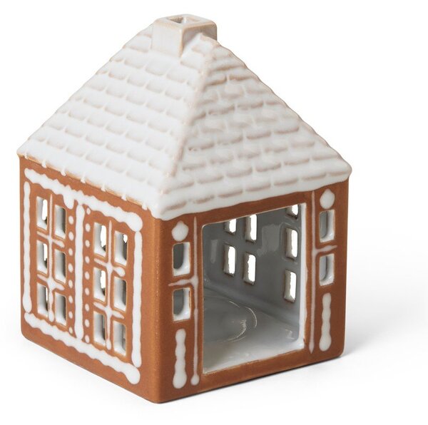 Ceramiczny świecznik na świeczkę typu tealight Gingerbread Lighthouse – Kähler Design