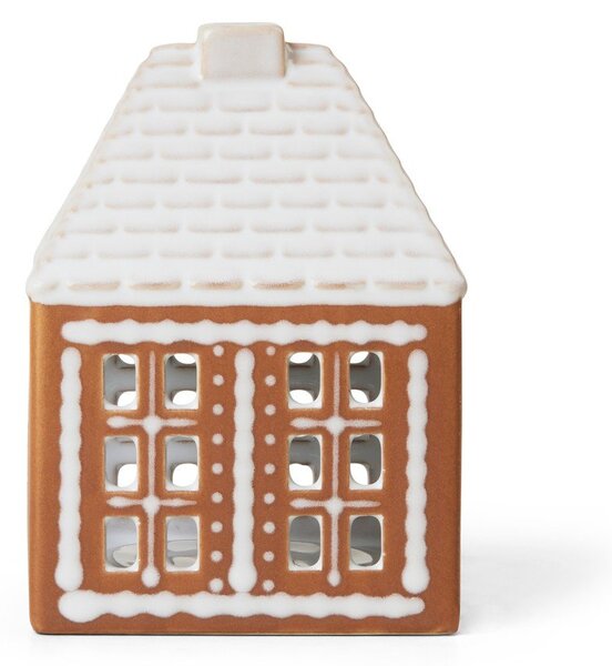 Ceramiczny świecznik na świeczkę typu tealight Gingerbread Lighthouse – Kähler Design