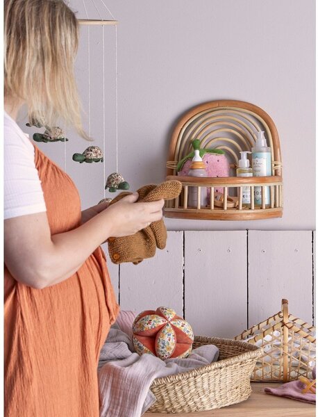 Naturalna rattanowa półka dziecięca Preet – Bloomingville Mini