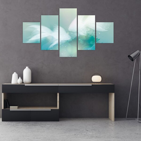Obraz - Rybki (125x70 cm)