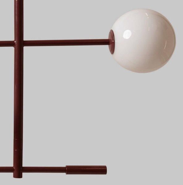 IT´S ABOUT ROMI Lampa wisząca Copenhagen, czerwony, salon / jadalnia, metal