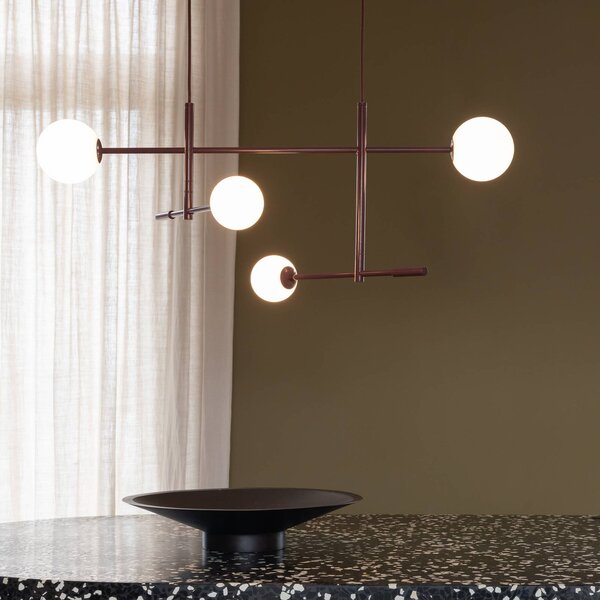 IT´S ABOUT ROMI Lampa wisząca Copenhagen, czerwony, salon / jadalnia, metal