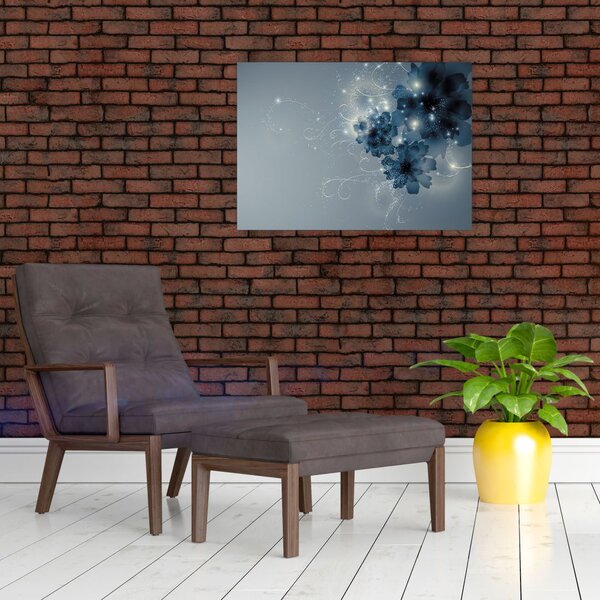Obraz - Delikatne kwiaty (70x50 cm)