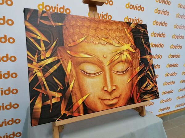 Obraz uśmiechnięty Budda