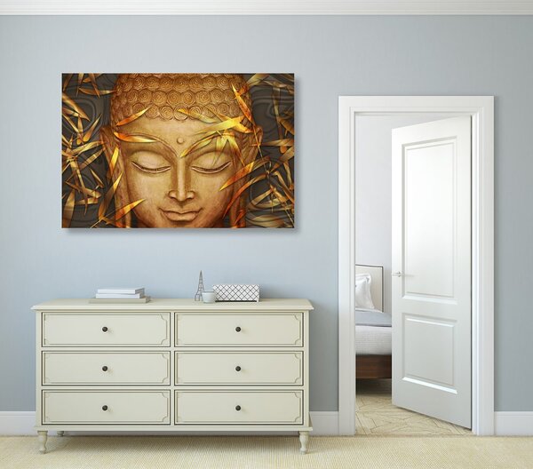 Obraz uśmiechnięty Budda