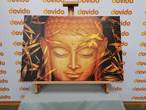 Obraz uśmiechnięty Budda